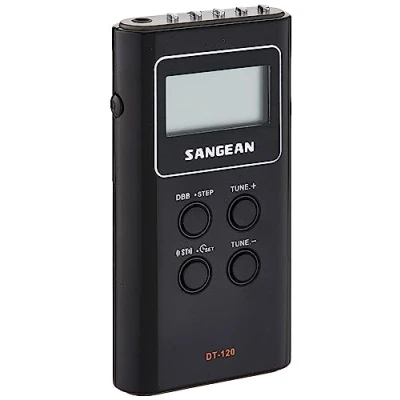 Afbeelding van Sangean DT 120 Draagbare radio, tafelradio, digitale zakradio, zwart