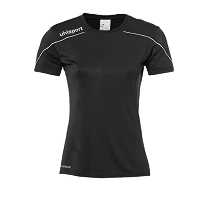 Afbeelding van Uhlsport Stream 22 Shirt Korte Mouw Dames Zwart / Wit Maat: XL