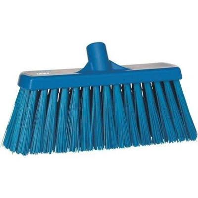Afbeelding van Vikan Bezem Kop Hard 33cm Blauw