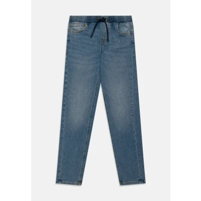 Afbeelding van Jack &amp; Jones Junior Jjiglenn Jjelasticated Relaxed fit jeans voor kinderen, Maat: 98, Blue denim