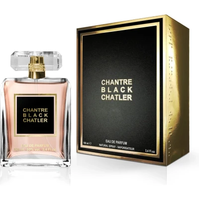 Afbeelding van Chatler Eau De Parfum Chantre Black Dames 100 Ml Kruidig