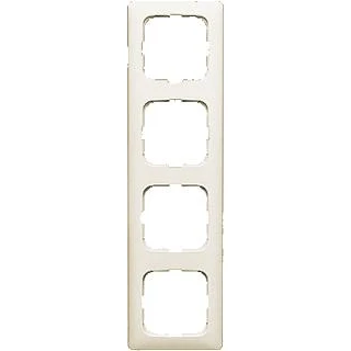 Afbeelding van Busch Jaeger 2514 212K 102 afdekraam 4 voudig SI Linear creme