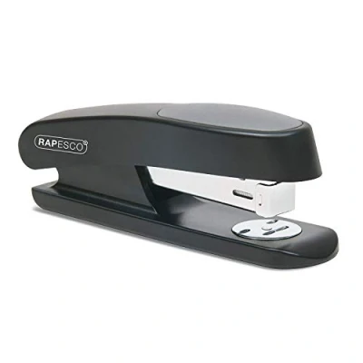 Afbeelding van Rapesco RR7260B3 Germ Savvy Antibacterieel, Sting Ray Nietmachine voor Halve Nietstrips, Zwart