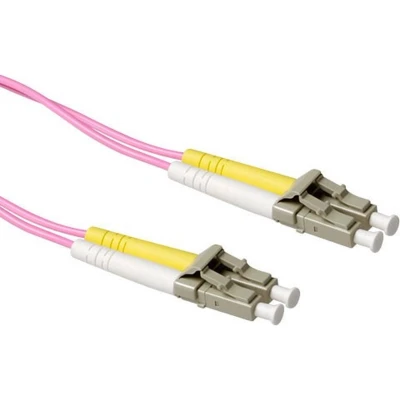 Afbeelding van Glasvezelkabel OM4 LC/LC 0.5 meter (Duplex, 50/125μm, UPC)
