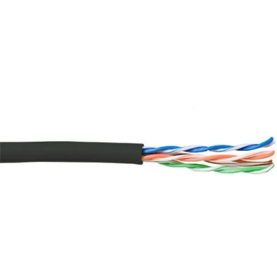 Afbeelding van ACT CAT5E U/UTP soepel patch zwart 100 m