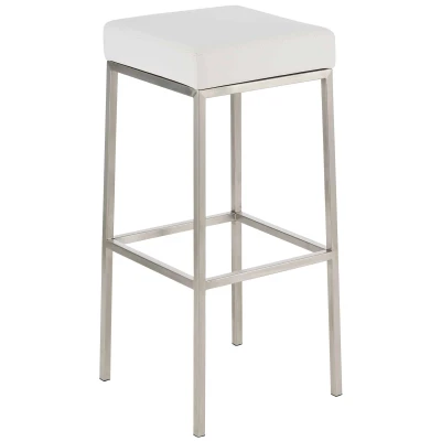Afbeelding van Barkruk Helsinki Kunstleer E80, Wit