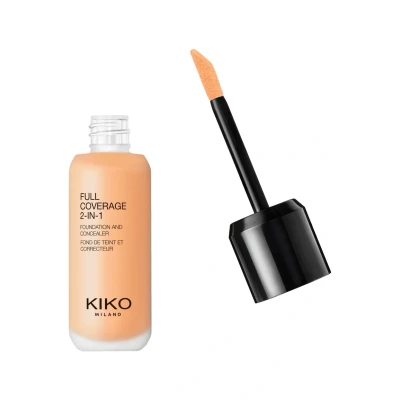 Afbeelding van KIKO Milano Volledige Dekking 2 in 1 Foundation en Concealer 25 ml (Verschillende Tinten) 95 Neutral Gold