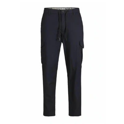 Afbeelding van Jack &amp; Jones Karotten FIT Cargobroek, Heren, Maat: 29x30, Dark navy