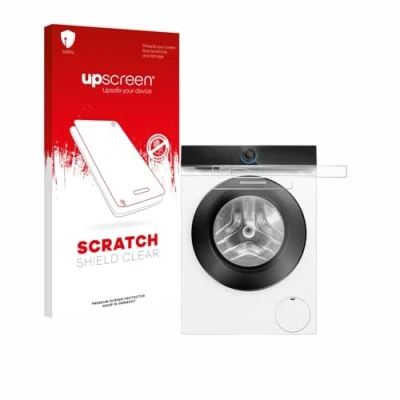 Afbeelding van upscreen Screenprotector voor Siemens WG56B2041 IQ700 Touchdisplay Folie Beschermfolie transparant