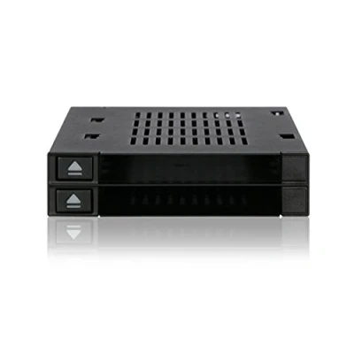 Afbeelding van Icy Dock MB522SP B 2x2,5 trayless hotswap mobile rack voor externe 3,5
