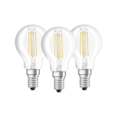 Afbeelding van Osram Led retrofit classic p 40 4w/827 230 fl e14 pack de 3 pcs 4058075819337