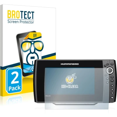 Afbeelding van BROTECT Screenprotector voor Humminbird Helix 9 G3N Folie Beschermfolie transparant (2 Stuks)