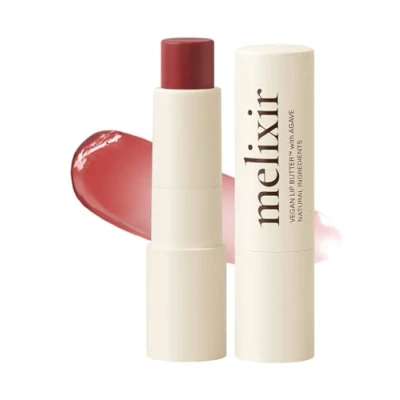 Afbeelding van Melixir veganistische lippenboter #02 Nude Crumble (getint) (+8 andere kleuren) 3,9 g, bijenvrij, zonder petrolatum, diep voedende lippenbalsem op plantaardige basis