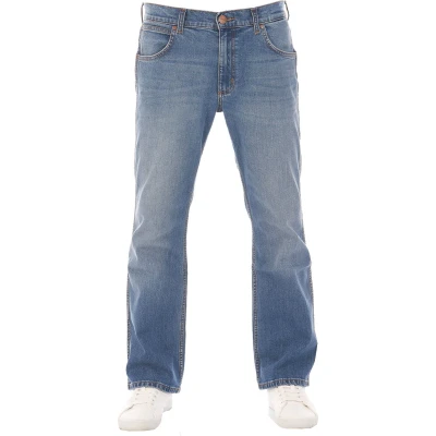 Afbeelding van Wrangler Jacksville Bootcut jeans, Heren, Maat: 36x30, Vintage worn wssknz