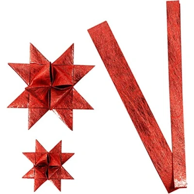Afbeelding van Vivi Gade Star Strips, rood, One Size