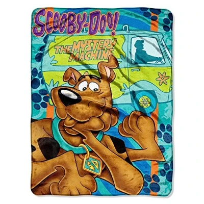 Afbeelding van Warner Brothers Scooby Doo, Whole Gang&quot; Micro Raschel Gooi Deken, 46 &quot;x 60&quot;, Multi Color