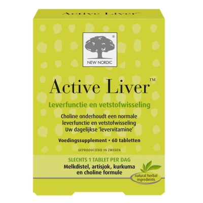 Afbeelding van New Nordic Active Liver Tabletten 60TB