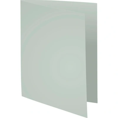 Afbeelding van Exacompta ref. 330009E Set van 100 stevige pastelkleurige dossiermappen SUPER 210 g/m² in PEFC™ gecertificeerde mappen Afmetingen: 24 x 32cm Formaat A4 kleur grijs