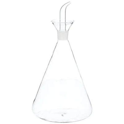 Afbeelding van Ibili Olie Cruet, Roestvrij staal, Transparant/Zilver, 24 x 12 cm