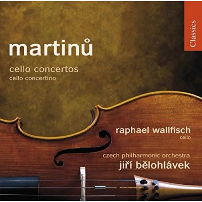 Afbeelding van Raphael Wallfisch, Czech Philharmonic Orchestra Martinu: Cello Concertos Nos 1 and 2/ Concertino (CD)