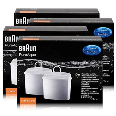 Afbeelding van Braun PureAqua BRSC006 Waterfilterpatroon, 4 stuks