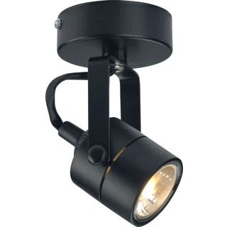 Afbeelding van Slv spot 79 230v zwart gu10 max 50w 132020