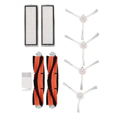 Afbeelding van Oumefar Borstel Filters Witte Platte Kam Kit voor Mijia 1C Dreame F9 Xiaomi 1T Mi Robot Vacuüm Mop Vervanging