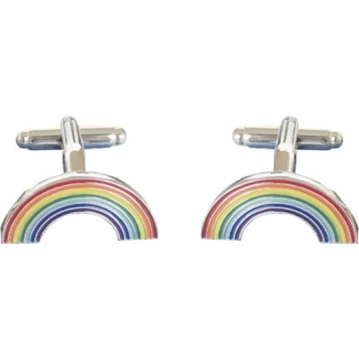 Afbeelding van Regenboog manchetknopen