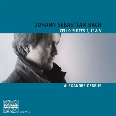 Afbeelding van Alexandre Debrus J.S. Bach: Cello Suites I, II, V (CD)