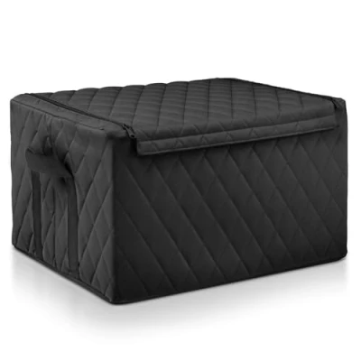 Afbeelding van Reisenthel Storagebox L Opbergbox 58L Rhombus Black Zwart