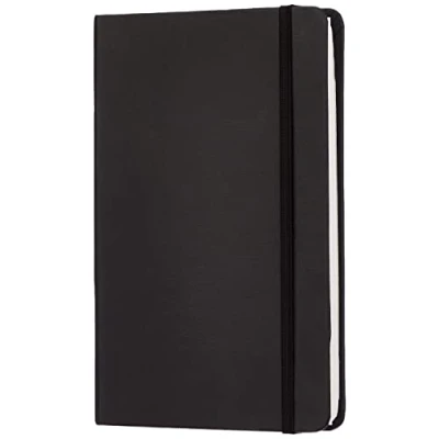 Afbeelding van Amazon Basics Notitieboek, klassiek design, grootte, zwart