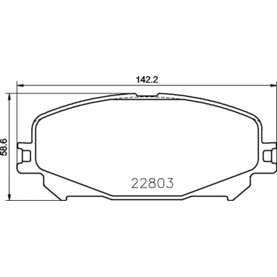Afbeelding van Brembo Remblokset P 68 071