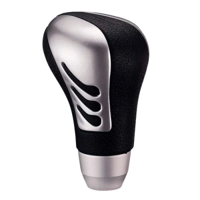 Afbeelding van AutoStyle Universele pookknop M 3 Zwart/Aluminium
