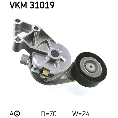Afbeelding van Skf Spanrol (poly) V riem VKM 31019