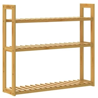 Afbeelding van Casaria 2 in 1 wandplank &amp; staande plank van bamboe