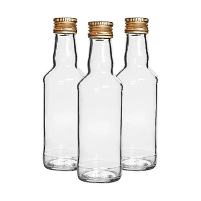Afbeelding van 200 ml glazen flessen (20 cl) + schroefdop