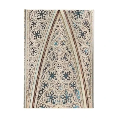Afbeelding van Agenda 24/25 Paperblanks 18M Vault of the Milan Cathedral Midi HOR