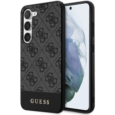 Afbeelding van Guess 4G Stripe Back Case Samsung Galaxy S24 (S921) Grijs