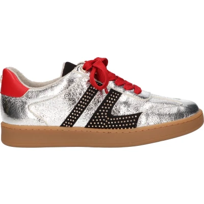 Afbeelding van La Strada Zilveren metallic sneaker dames maat 37