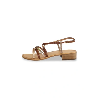 Afbeelding van Les Tropeziennes par M Belarbi Harryna Sandalen, Dames, Maat: 40, Brown Leer