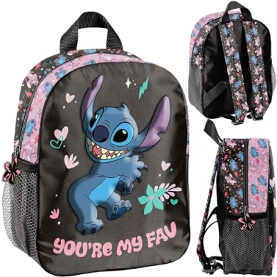 Afbeelding van Disney Lilo &amp; Stitch Peuterrugzak You&quot;;re my Fav 3D 28 x 22 10 cm Polyester