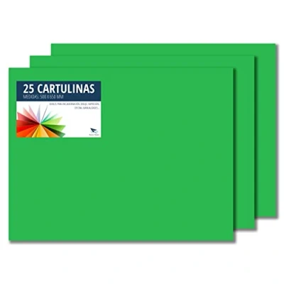 Afbeelding van Raylu Paper® 50 x 65 cm, 25 stuks, 180 g/m², ideaal voor knutselwerk, kantoor, tekenen, papyroflex (biljartgroen)