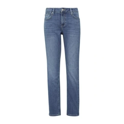 Afbeelding van QS Catie LEG Slim fit jeans, Dames, Maat: 44x32, Blau