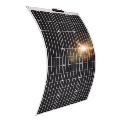 Afbeelding van Technaxx TX 208 Zonnepaneel Flexibel Voor Outdoor camper 100W 18V Zwart