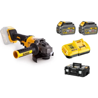 Afbeelding van DeWalt DCG414T2 QW XR Flexvolt accu Haakse Slijper 54v 125mm