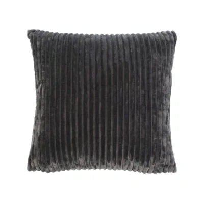 Afbeelding van Gözze Knuffelzachte kussenhoezen, corduroy look, set van 2 stuks, 50 x cm antraciet