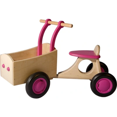 Afbeelding van Bakfiets Berken Roze Van Dijk