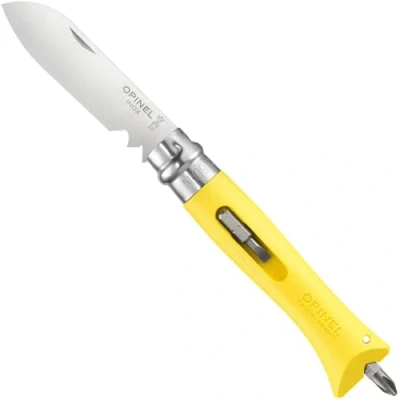 Afbeelding van Vouwmes Opinel DIY Geel