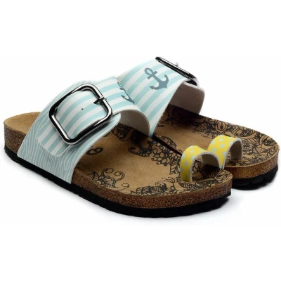 Afbeelding van GOBY Anker Slippers Sandalen Hoge kwaliteit Handmade Maat 36