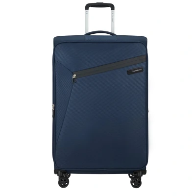 Afbeelding van Samsonite Litebeam Spinner 77 EXP midnight blue Zachte koffer